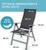 Gartenstuhl Hochlehner klappbar Produktbild-Vorschau 3