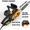 DOVAMAN Elektro-Kettensäge 2400 W, 40-cm-Schiene, Produktbild-Vorschau 3