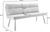 riess-ambiente Moderne Sitzbank BIG GEORGE 160cm grau Samt Produktbild-Vorschau 7