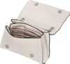 An open white handbag with its interior visible, set against a white background. Produktbild-Vorschau