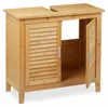 Relaxdays Mobiletto in bambù 60x67x30 1 vano grande 2 Anteprima dell’immagine prodotto 10