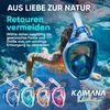 Die Preisgekrönte KAIMANA Schnorchelmaske für Kinder - Produktbild-Vorschau 6