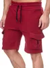 Tazzio Herren Cargo Sweatshorts 18605 (Bordeaux, M) Produktbild-Vorschau 1