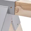 TRIBECCO® Čtyřhranná kyvná spojka 90/90 mm, 90° (90°, šedá) Náhled obrázku produktu 4