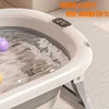 Baby Badewanne Set Faltbar mit Thermometer und Produktbild-Vorschau 2