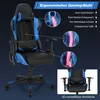 COSTWAY 360˚ Gaming Stuhl, Racing Style Drehstuhl mit Produktbild-Vorschau 2