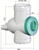 Collettore di acqua piovana INOX con filtro in acciaio inox Anteprima dell’immagine prodotto 4