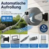 Bituxx® 30 Meter Wand Schlauchtrommel Schlauchaufroller Produktbild-Vorschau 3