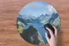MuchoWow® Mauspad Mousepad Blick über die Fjorde in Produktbild-Vorschau 3