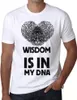 Herren Grafik T-Shirt Weisheit ist in meiner DNA – Wisdom Produktbild-Vorschau 1