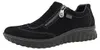 Rieker Damen Echtleder Slipper schwarz, Damen:40 EU Produktbild-Vorschau 42
