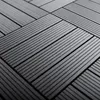 WPC Terrassenfliesen 30x30 cm mit Klicksystem, Grau 5 m² - Produktbild-Vorschau 2