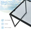 GOPLUS Gartentisch klein, 43cm Beistelltisch Outdoor aus Produktbild-Vorschau 3