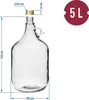 5 L Flasche mit rundem Griff Rundgriff Henkel Produktbild-Vorschau 2