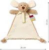 DOG WILLY doudou avec porte-tétine BabyOno, beige Voir les images du produit 6