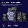 Trust GXT 658 Tytan 5.1, 5.1 kanály/kanálov, 90 W, Náhľad obrázku produktu 9