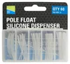 Preston Pole Float Silicone Dispenser Posenringe Produktbild-Vorschau 1