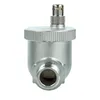A close-up studio shot of a silver automatic air vent for heating systems. Anteprima dell’immagine prodotto