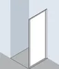 Kermi Nova 2000 Seitenwand, für Ecke, Höhe 1850 mm, Breite Produktbild-Vorschau 2