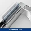 Wasserfall Waschtischarmatur Hoch, 304 Edelstahl Chrom, Produktbild-Vorschau 7