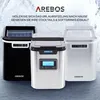 AREBOS Eiswürfelmaschine 12kg 24h 8 Eiswürfel in 10 Min 2,2 Produktbild-Vorschau 13