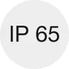 The image shows the text "IP 65" inside a light gray circle. Voir les images du produit