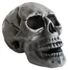 Preiswerter Totenschädel 24cm als Halloween Deko Produktbild-Vorschau 1