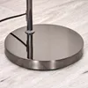 Cesaro Stehlampe aus Metall/Glas in Schwarz/Chrom/Rauch im Produktbild-Vorschau 6