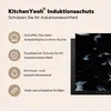 KitchenYeah© Herdabdeckplatte Vogel - Schwarz - Schwarm , Produktbild-Vorschau 6