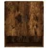 vidaXL Nástěnná skříňka Smoked Oak 60x31x70 cm Materiál Náhled obrázku produktu 5