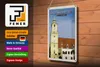 Blechschild Reise 20x30cm Bratislava Slowakei Altes Rathaus Produktbild-Vorschau 3