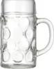 Ritzenhoff und Breker Bierkrug Bubble Glasklar 1000 ml Produktbild-Vorschau 1