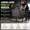 4x Schwerlastrollen mit Bremse bis 400 kg belastbar - Produktbild-Vorschau 4