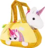Brubaker Licorne arc-en-ciel en peluche dans un sac à main Voir les images du produit 1
