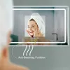 HOKO ANTIBESCHLAG LED Badspiegel 100x60cm+Uhr+Lichtwechsel Produktbild-Vorschau 3