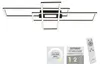 LED Deckenleuchte Asmin 98 x 69 cm Schwarz Produktbild-Vorschau 8