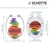 SCHÜTTE MDF WC Sitz COLORFUL STONES, Toilettendeckel mit Produktbild-Vorschau 7