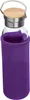 Flasche aus Glas mit Neoprenüberzug / 600ml / Neoprenfarbe: Produktbild-Vorschau 1