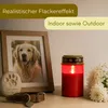 6er Grablichter LED Batteriebetrieben Set Grabkerzen für Produktbild-Vorschau 3