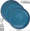 Moritz & Moritz SOLID 4x Dinnerteller Blau Produktbild-Vorschau 6