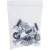 InLine 19" Kabelführungspanel, 5 Kunststoffbügel, RAL 9005, Produktbild-Vorschau 3