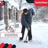 KOTARBAU® Poussoir à glace avec manche métallique gris Voir les images du produit 2