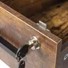 Relaxdays Rollcontainer, 3 Schubladen, 2 Türfächer, HxBxT: Produktbild-Vorschau 2