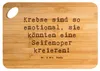 Mr. & Mrs. Panda holzschneidebrett Spruch Emotionaler Krebs Produktbild-Vorschau 1