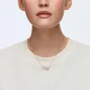 Swarovski Halskette 5520576 Infinity, weiss, rhodiniert Podgląd zdjęcia produktu 2