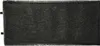 A rectangular black charcoal filter with a textured surface and a gray border. Produktbild-Vorschau