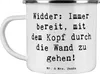 Mr. & Mrs. Panda Teetasse Spruch Widder Power - Weiß - Produktbild-Vorschau 1