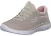 SKECHERS Damen Schlupfsneaker beige rose Textil vegan - Produktbild-Vorschau 9