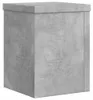 vidaXL Pflanzenständer 2 Stk. Betongrau 15x15x20 cm Produktbild-Vorschau 5