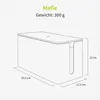 ACROPAQ Kabelbox - Kabel organizer box für kabel Produktbild-Vorschau 7